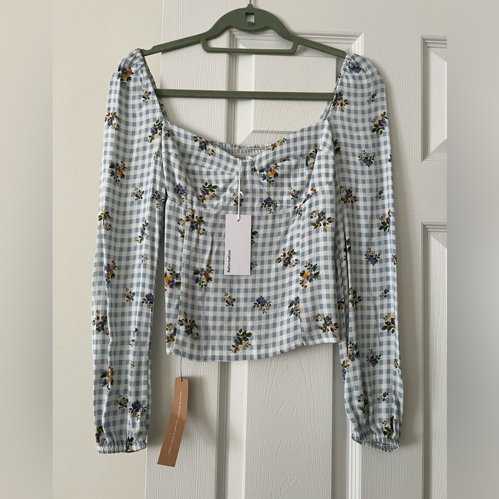 Reformation top New with tags Sz 4